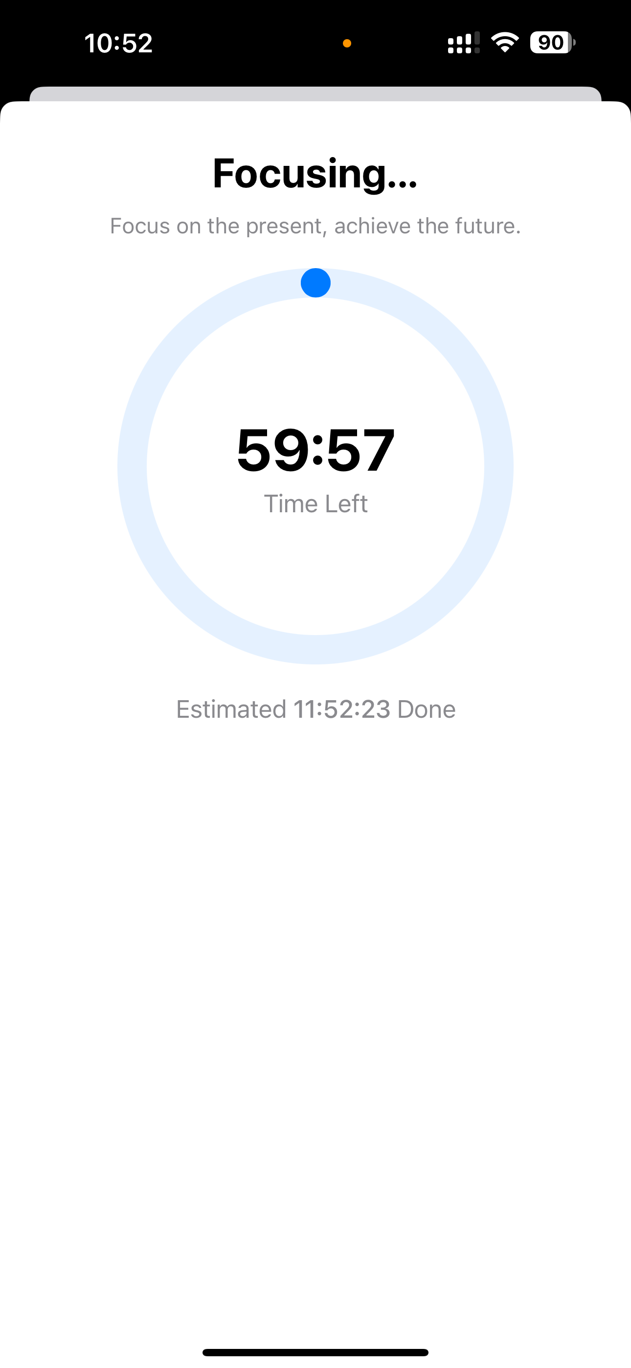 Screen Time Limit Interface